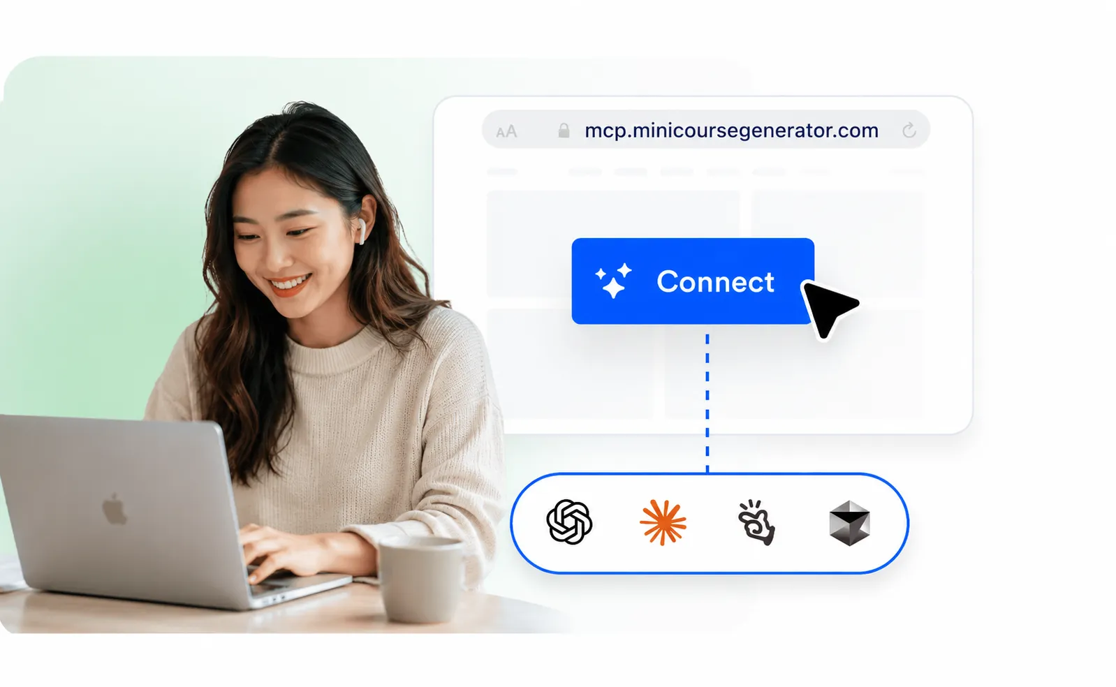 Un curso creado a partir del contexto de tu chatbot de IA