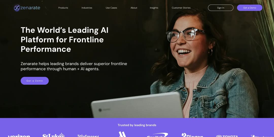 Zenarate AI simulation training platform for contact center agents