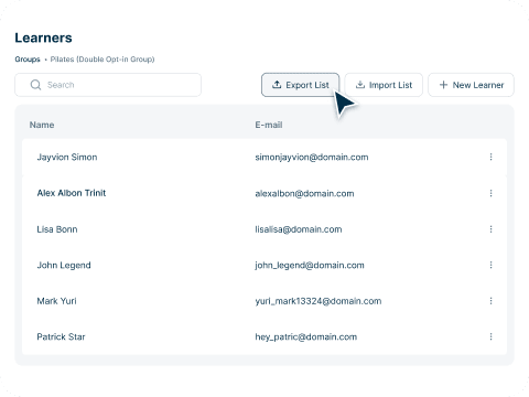 Leads recopilados sincronizados con plataformas de marketing mediante Zapier, Make o webhooks.