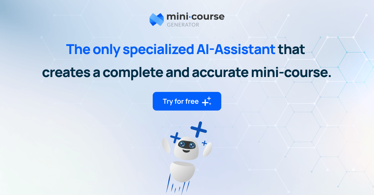 Mini Course Generator | Notion