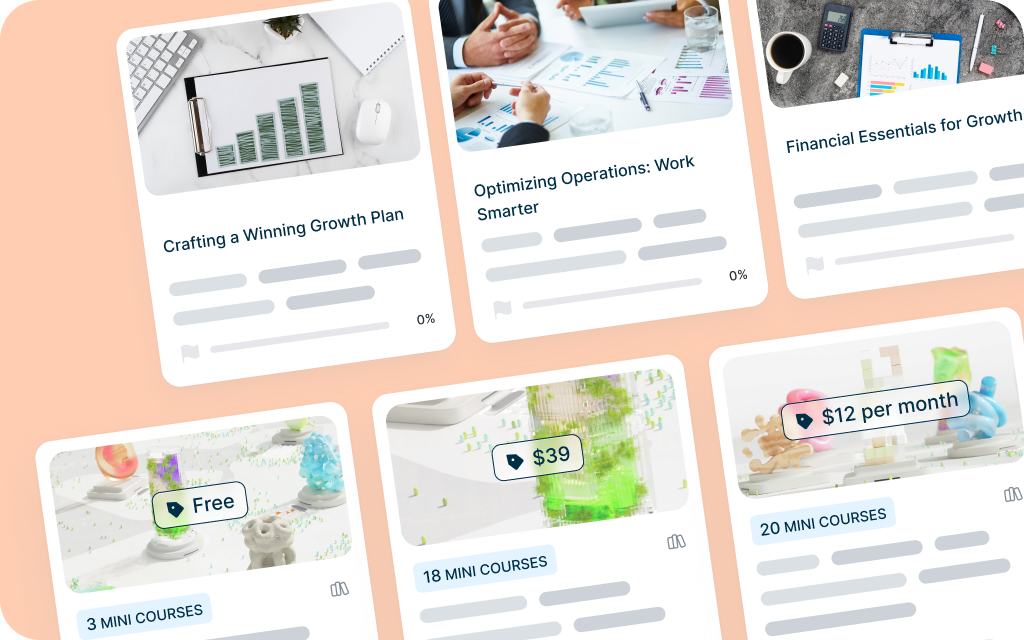 Landing pages at every level