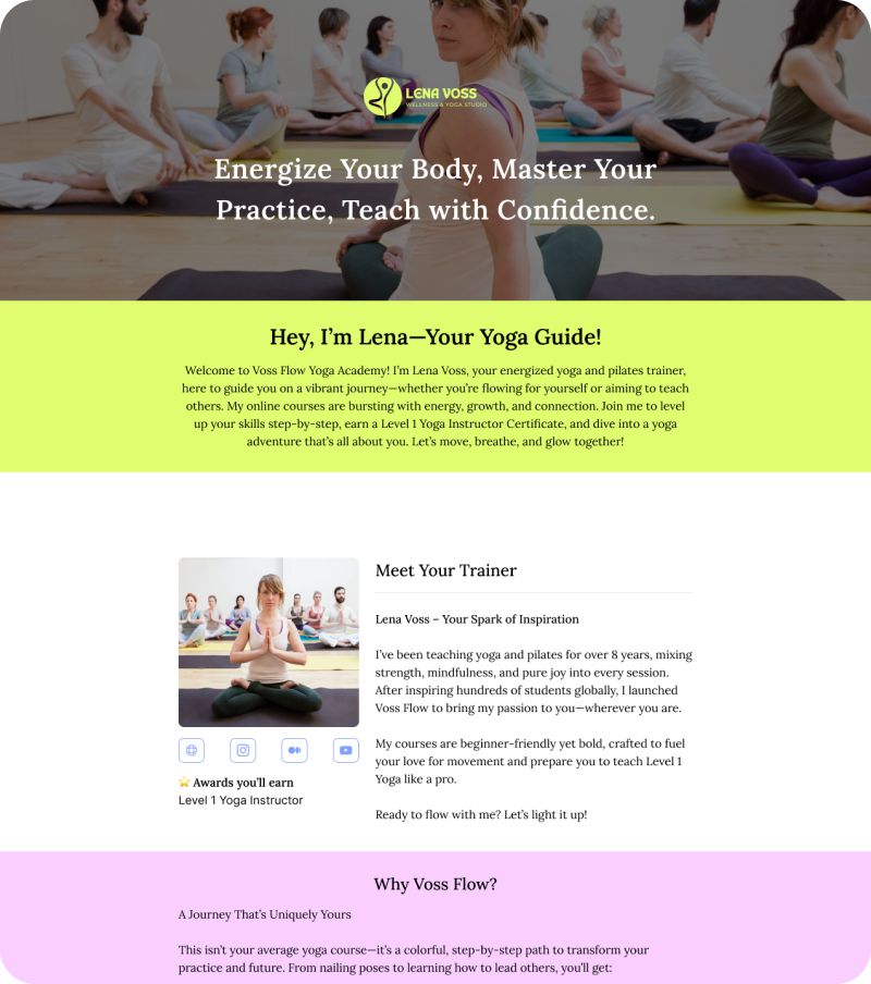 Yoga & Body Wellness